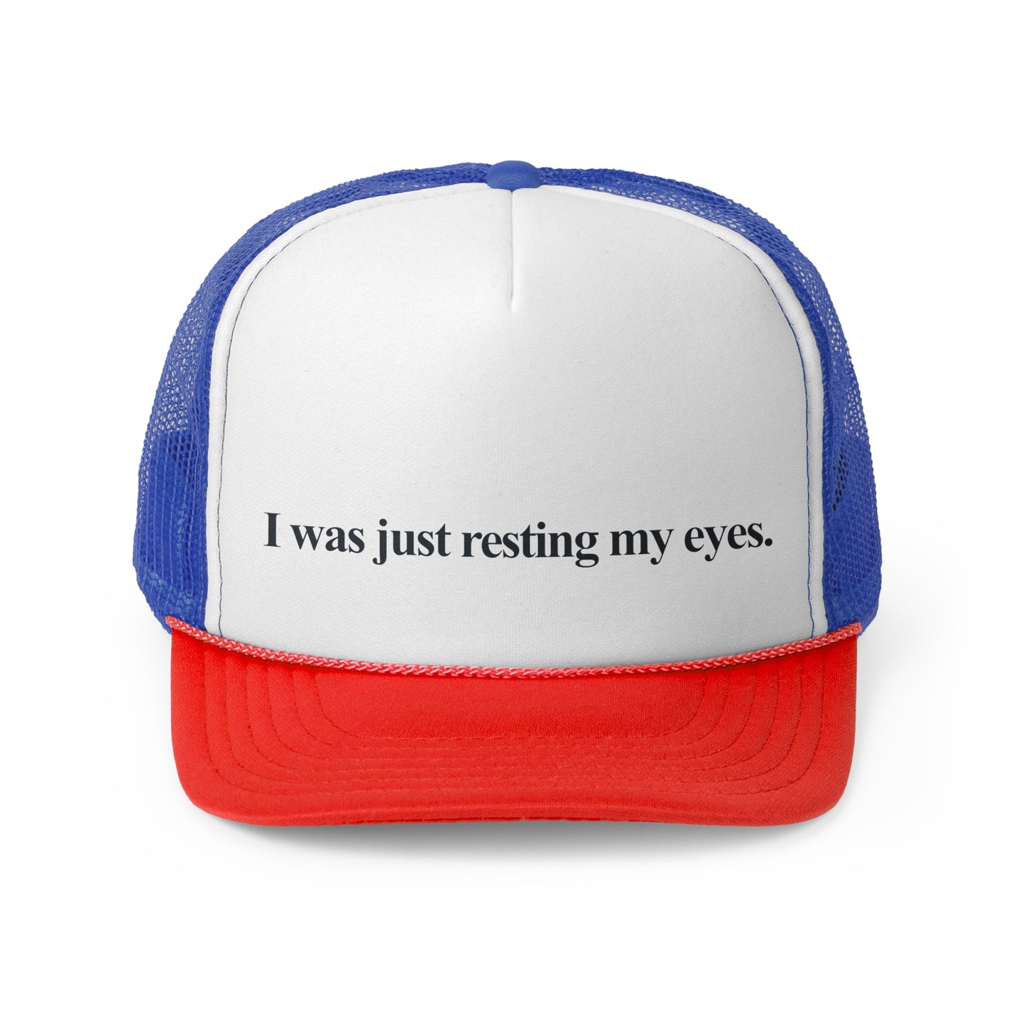 Resting My Eyes - Trucker Cap