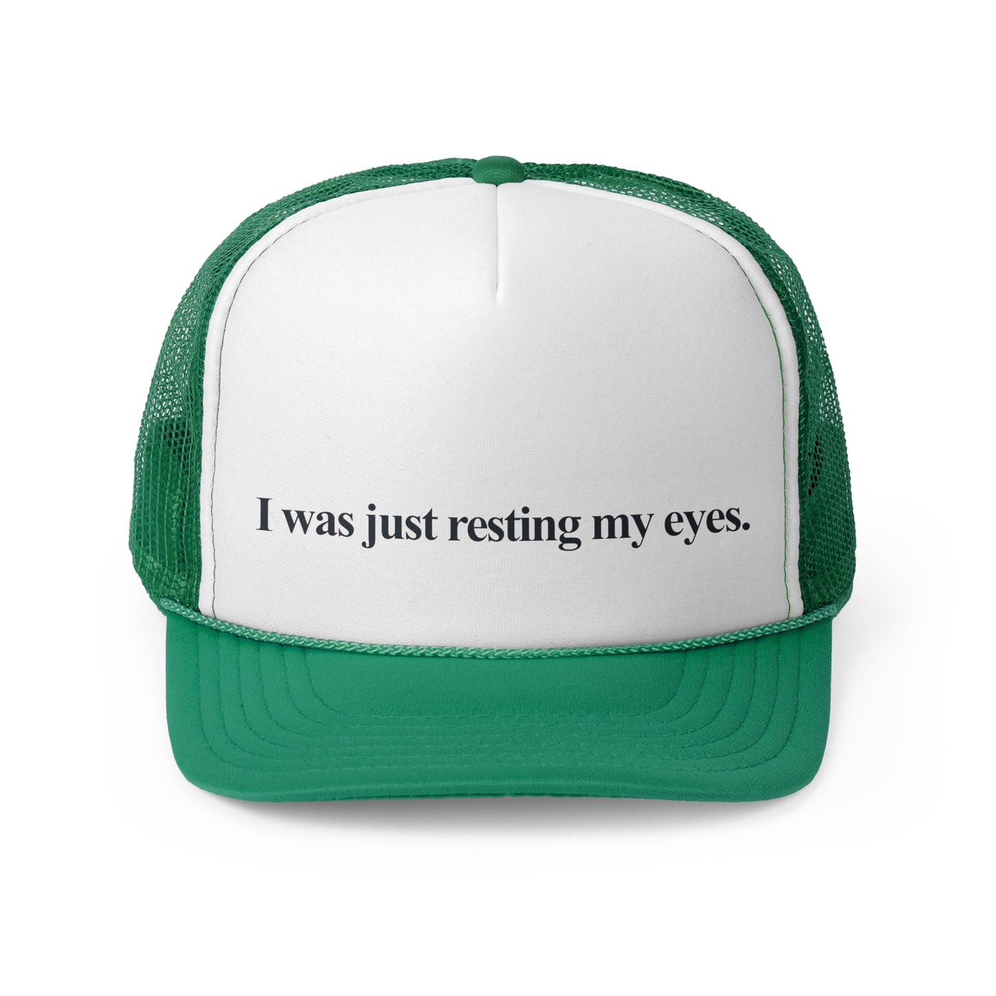 Resting My Eyes - Trucker Cap