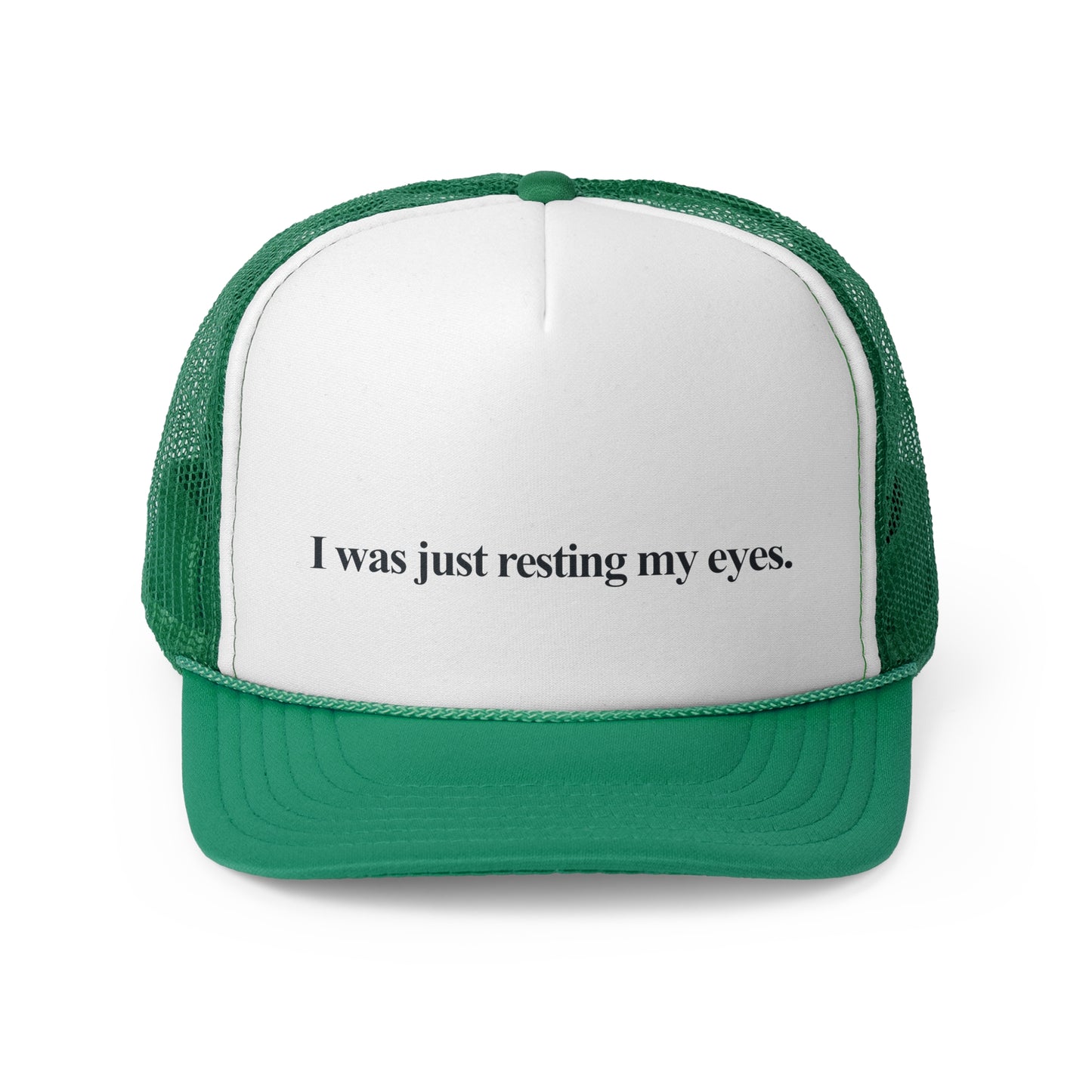 Resting My Eyes | Trucker Cap