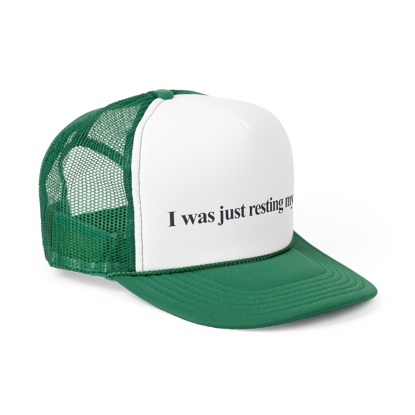 Resting My Eyes - Trucker Cap